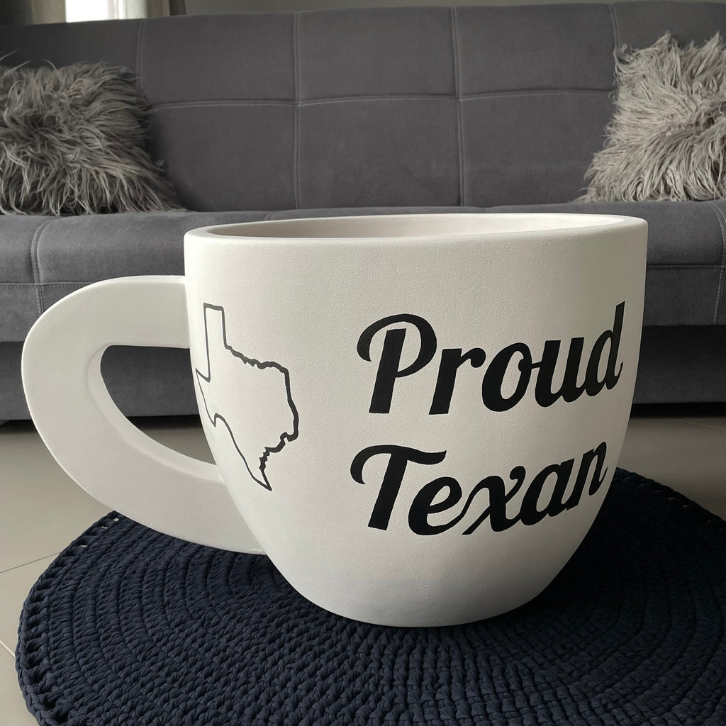 Proud Texan Coffee Cup Table