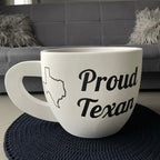 Proud Texan Coffee Cup Table