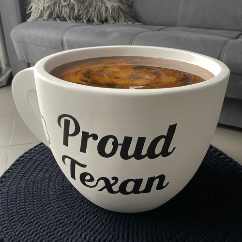 Texas Proud - Coffee Cup Table