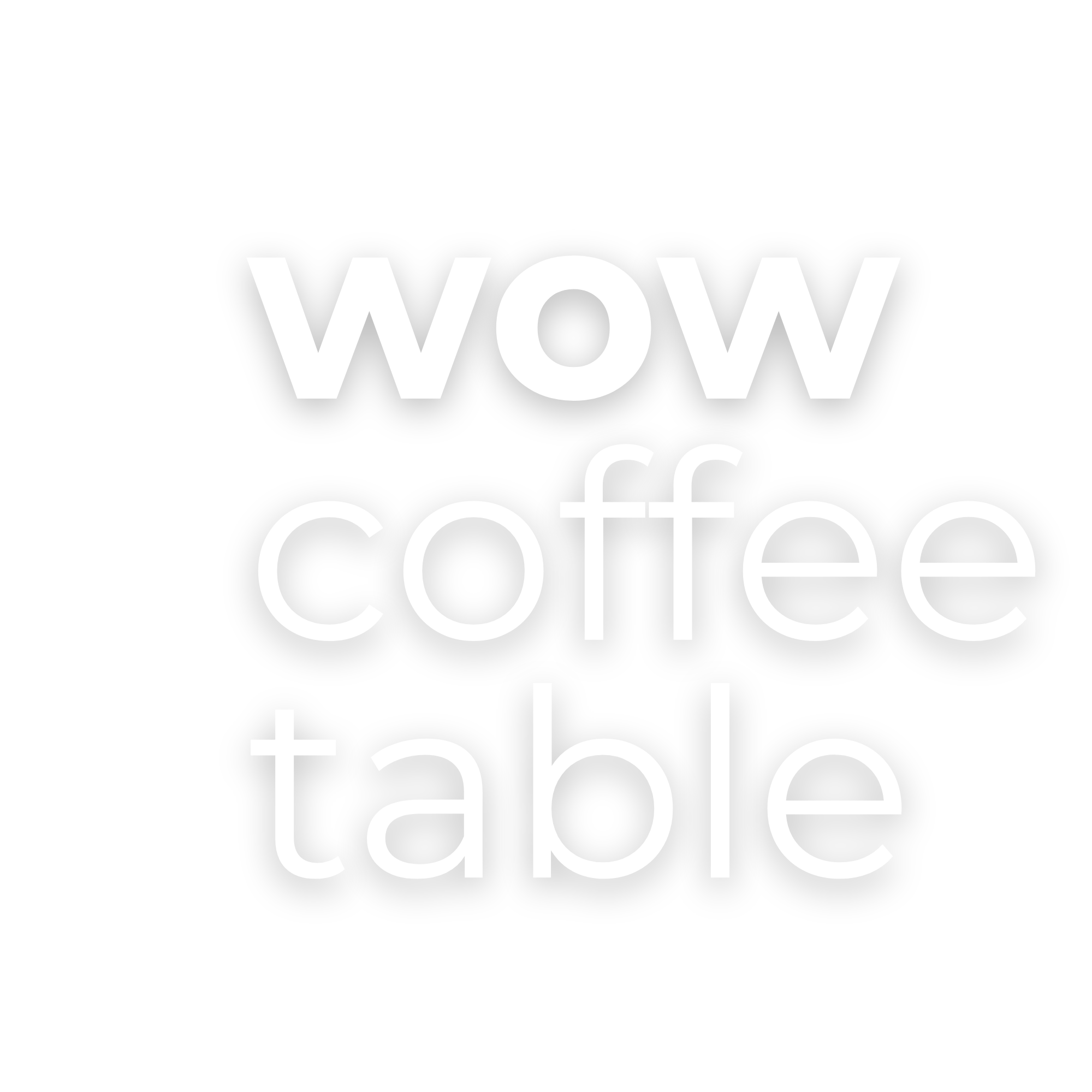 Wow Coffee Table