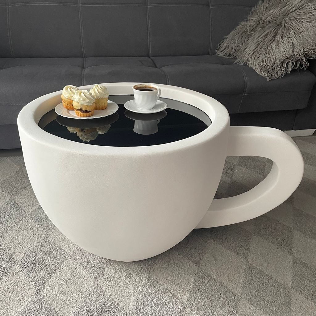 Coffee Cup Shaped Side Table