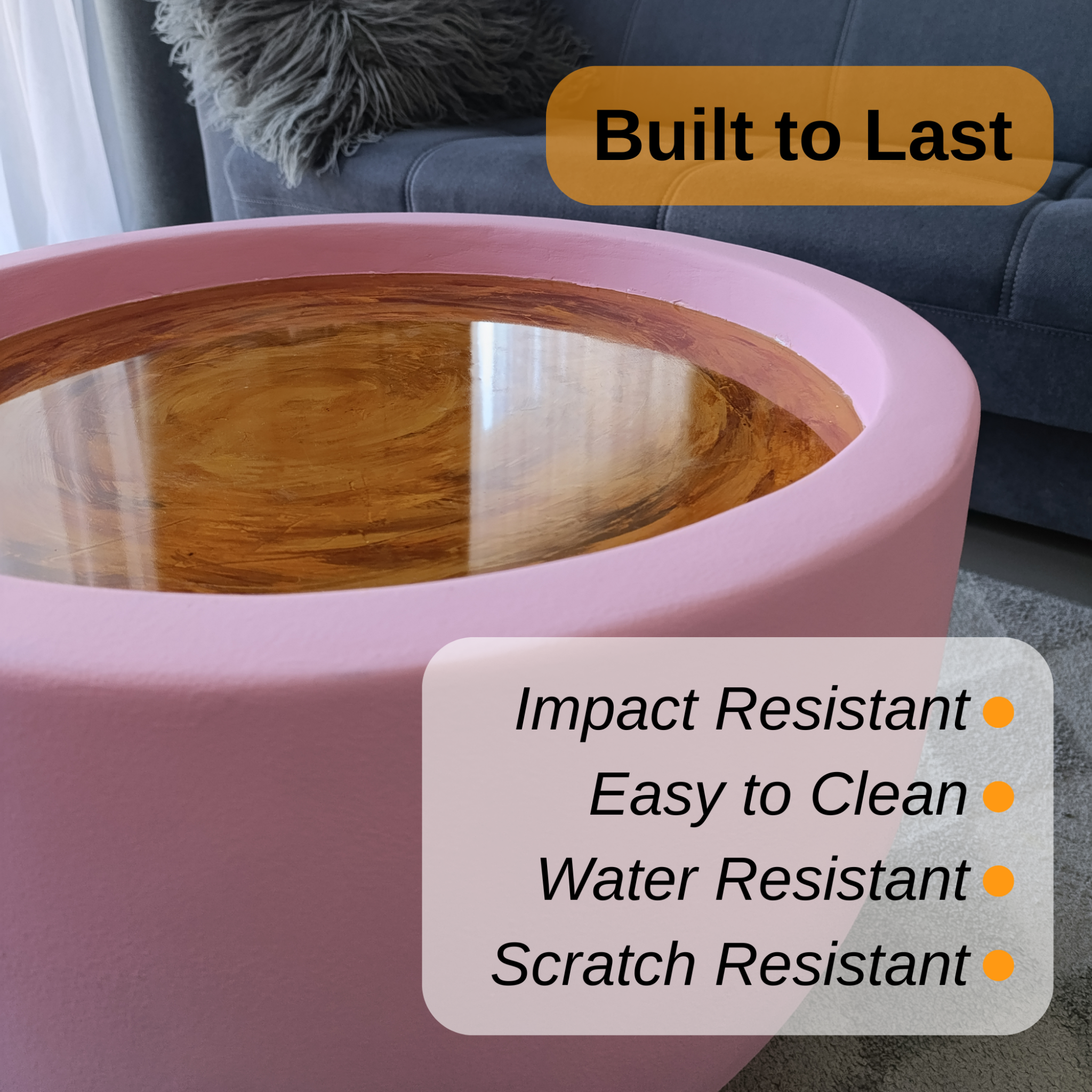 Coffee Cup Shaped Side Table